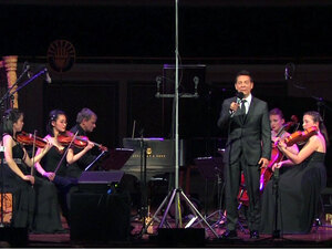 Michael Feinstein sings Gershwin, with strings. Michael Feinstein sings Gershwin, with strings.