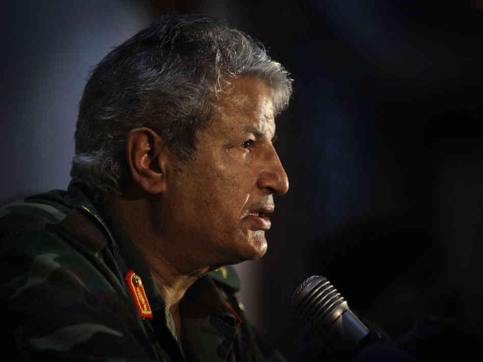 Abdel-Fattah Younis was killed by gunmen Thursday, the head of the Libyan rebels' National Transitional Council said.