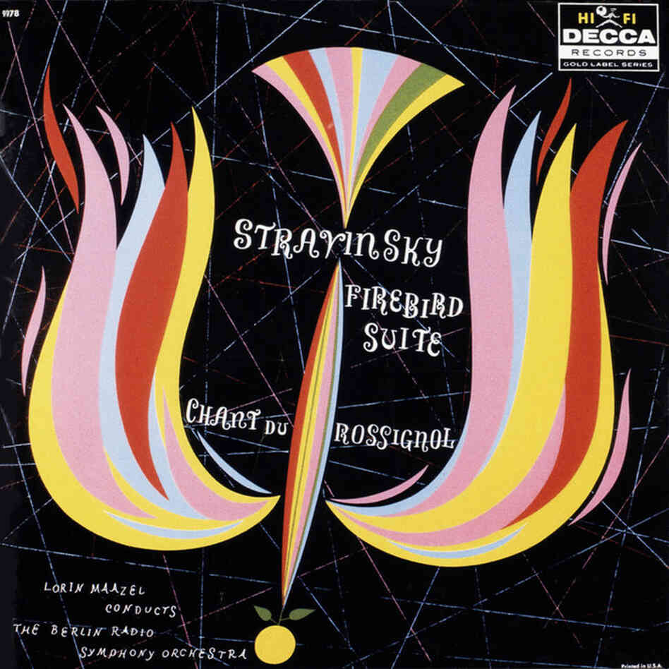 For Decca: Stravinsky's 'Firebird' Suite, with a performance led by Lorin Maazel. 