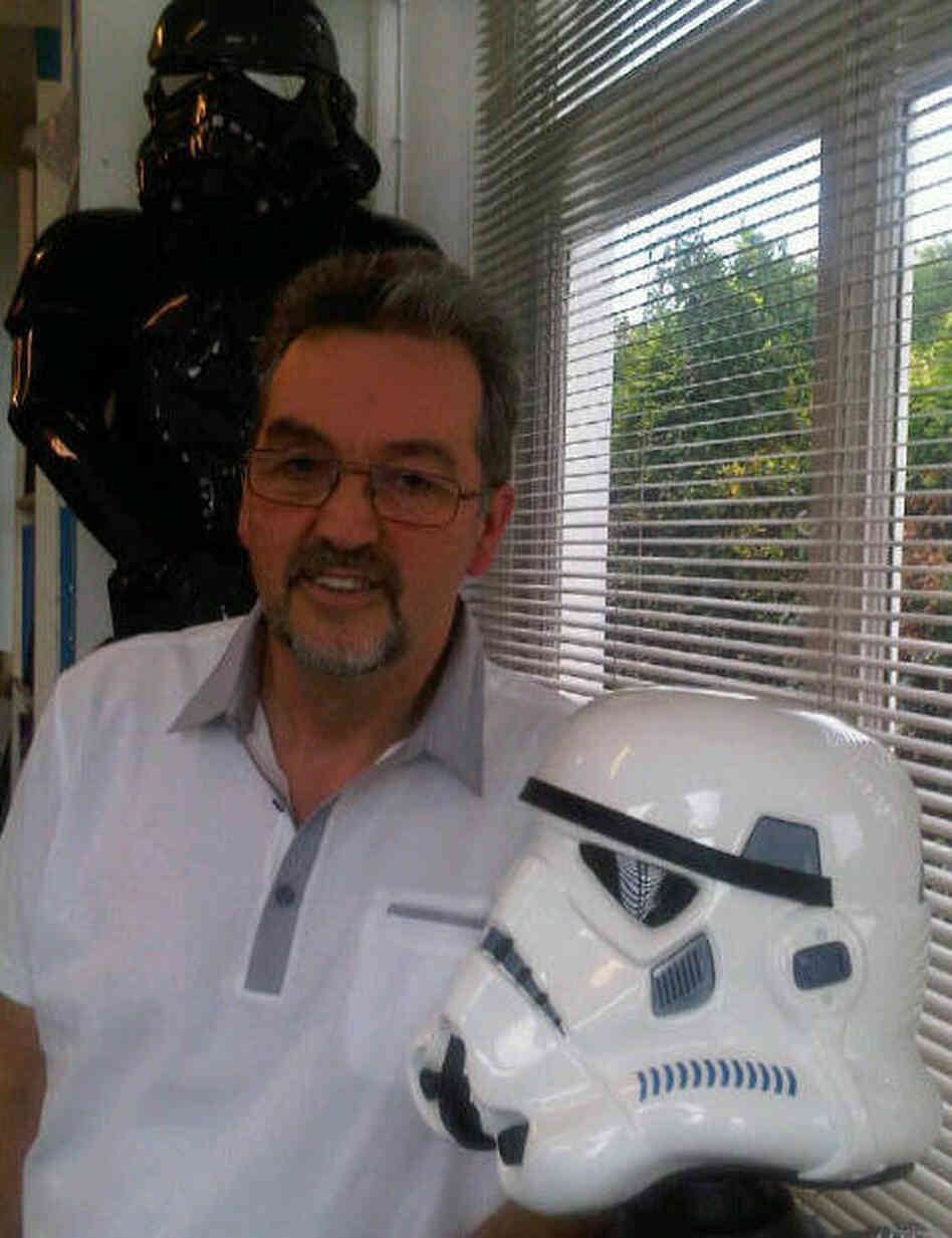 Andrew Ainsworth in his Twickenham studio.