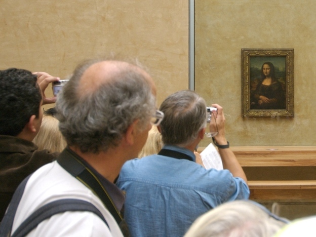 Of the more than 35,000 works of art in the Louvre, perhaps none is more popular than the Mona Lisa.