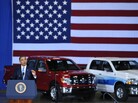 President Obama announcing new fuel efficiency standards for model years 2017-2025 cars and light trucks July 29, 2011. President Obama announcing new fuel efficiency standards for model years 2017-2025 cars and light trucks July 29, 2011.