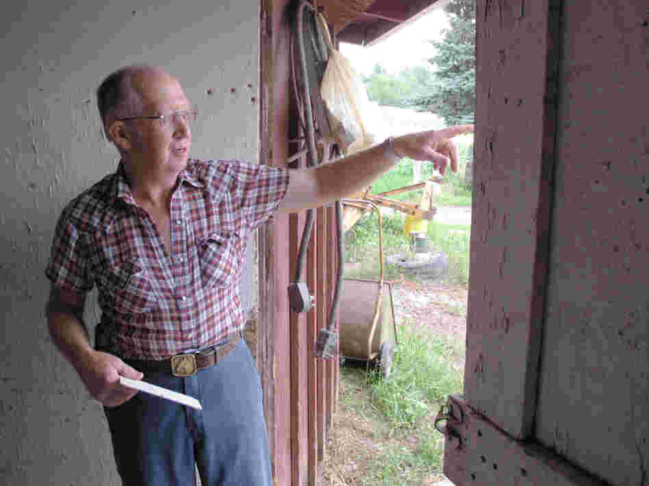 Steve Miller agreed to have his water tested. Researchers are looking for methane, drilling fluids or chemicals in his well water.