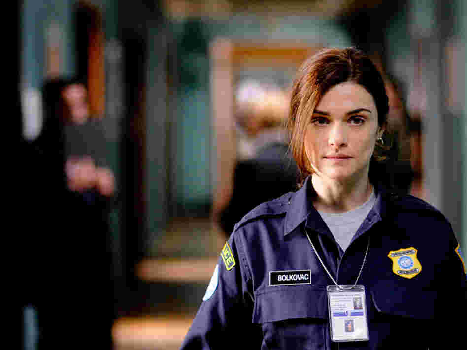 Rachel Weisz as Kathy Bolkovac in The Whistleblower.