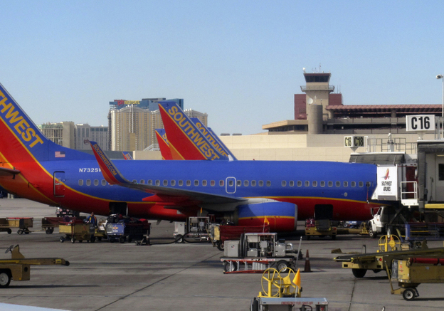 McCarran International Airport in Las Vegas has had to put off a construction project because Congress failed to pass a short-term extension of the Federal Aviation Administration's budget. The hold-up has caused construction layoffs.