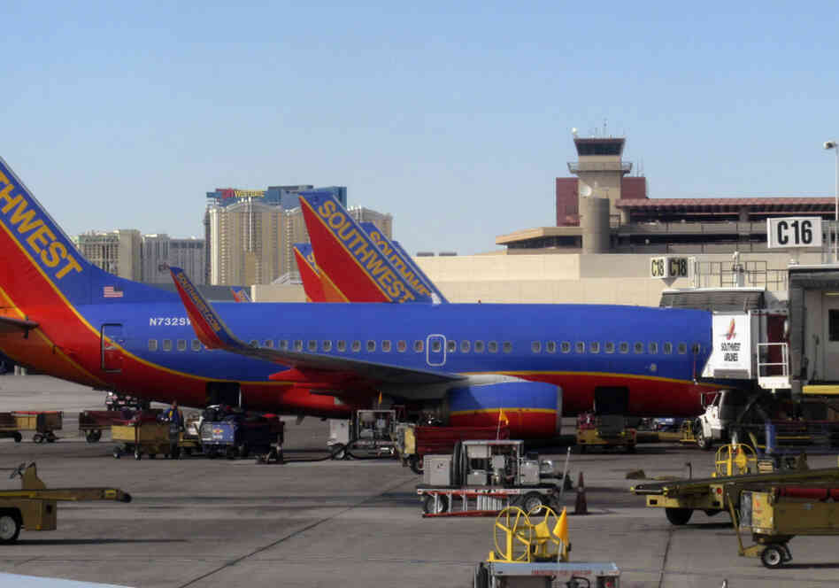 McCarran International Airport in Las Vegas has had to put off a construction project because Congress failed to pass a short-term extension of the Federal Aviation Administration's budget. The hold-up has caused construction layoffs.