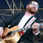 Colin Meloy of The Decemberists performs at the 2011 Newport Folk Festival. Colin Meloy of The Decemberists performs at the 2011 Newport Folk Festival.