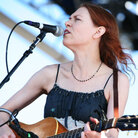 Gillian Welch performs at the 2011 Newport Folk Festival. Gillian Welch performs at the 2011 Newport Folk Festival.