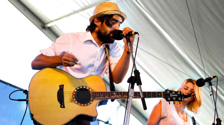 River City Extension performs at the 2011 Newport Folk Festival.