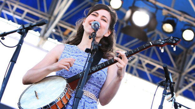 Ruth Moody of The Wailin' Jennys performs at the 2011 Newport Folk Festival.