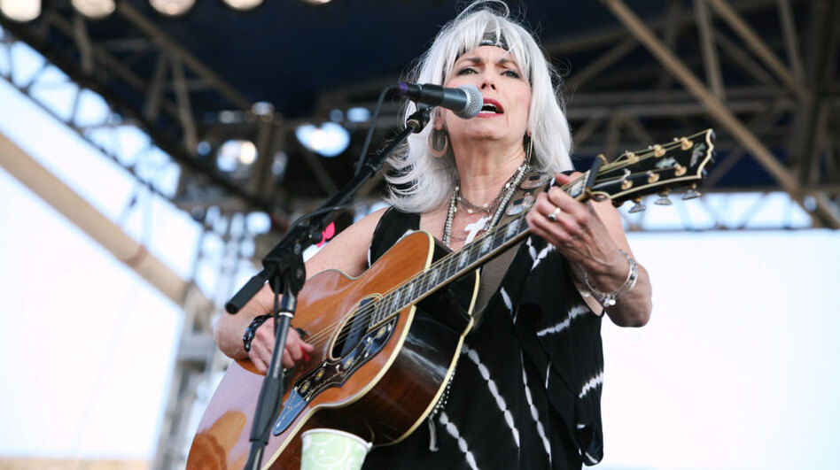 Emmylou Harris performs at the 2011 Newport Folk Festival.