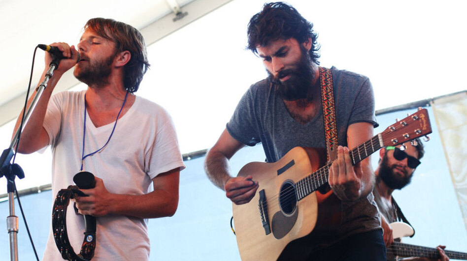 The Head and the Heart performs at the 2011 Newport Folk Festival.