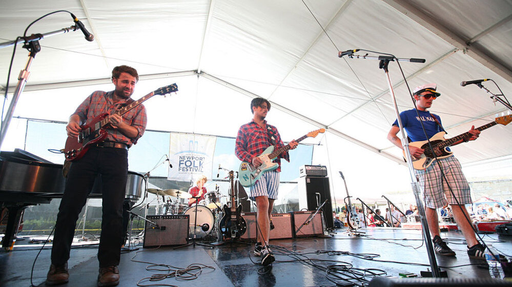 Middle Brother plays the Quad Stage at Newport Folk Fest on Sunday.