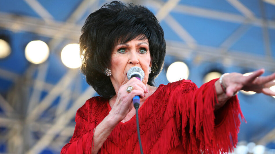 Wanda Jackson performs at the 2011 Newport Folk Festival.