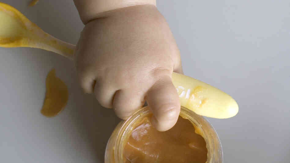 Seventy percent of 8-month-olds consume a lot more salt than recommended, a study finds. Seventy percent of 8-month-olds consume a lot more salt than recommended, a study finds.