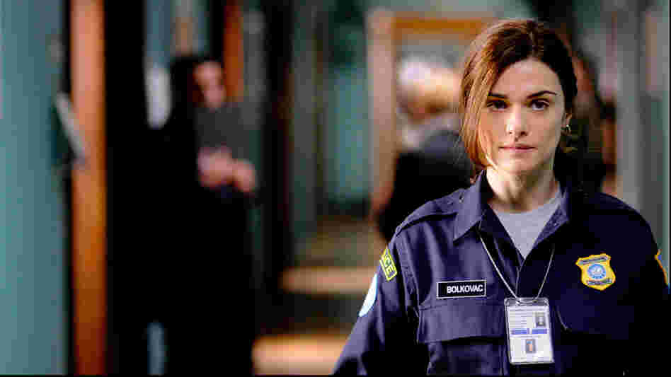 Taking A Stand: Kathryn Bolkovac (Rachel Weisz), a police officer who moves to Bosnia to work with the United Nations, makes the decision to speak out against the moral turpitude of her fellow peacekeepers. Director Larysa Kondracki commits wholesale to a straightforward heroes-and-villains approach. Taking A Stand: Kathryn Bolkovac (Rachel Weisz), a police officer who moves to Bosnia to work with the United Nations, makes the decision to speak out against the moral turpitude of her fellow peacekeepers. Director Larysa Kondracki commits wholesale to a straightforward heroes-and-villains approach.