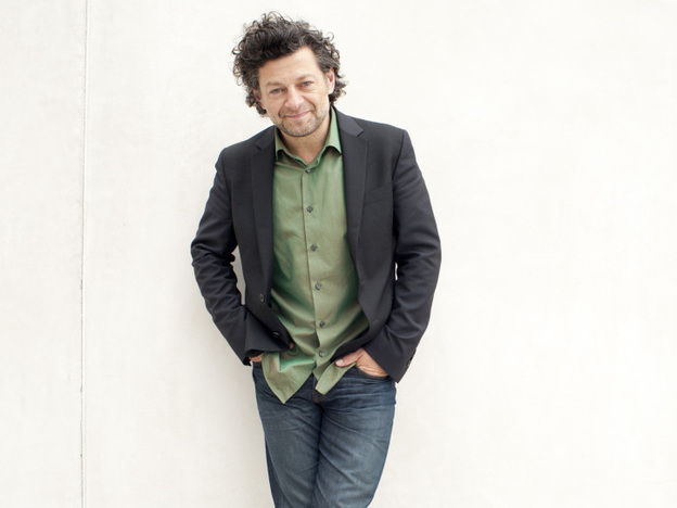 Actor Andy Serkis will reprise his role as Gollum in Peter Jackson's upcoming two-part film, The Hobbit.