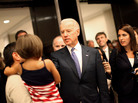 Vice President Joe Biden stops to chat with visitors to Capitol Hill, August 1, 2011. Vice President Joe Biden stops to chat with visitors to Capitol Hill, August 1, 2011.