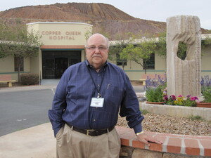 Jim Dickson, the CEO of Copper Queen Community Hospital in Bisbee, Ariz. Jim Dickson, the CEO of Copper Queen Community Hospital in Bisbee, Ariz.