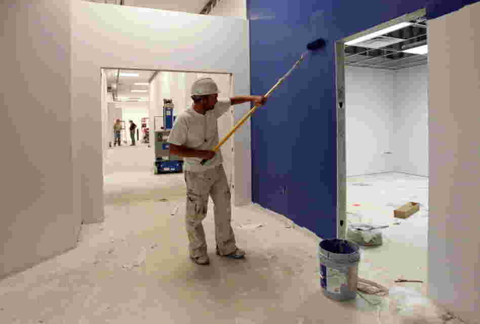 The former Shopko in the Northpark Mall in Joplin, Mo., is being converted into a temporary high school for 11th- and 12th-graders. A tornado in May destroyed more than half the district's classroom space.
