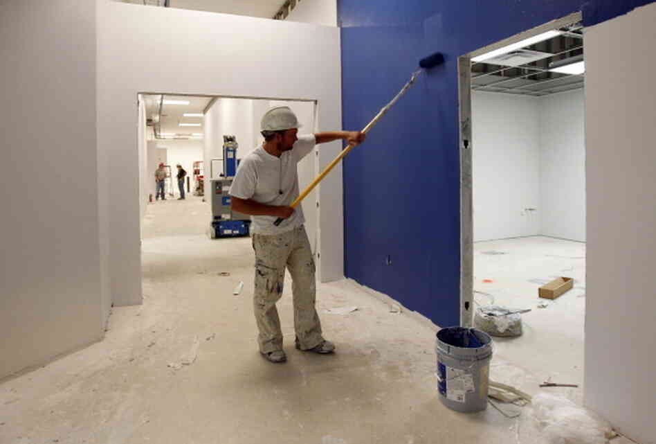 The former Shopko in the Northpark Mall in Joplin, Mo., is being converted into a temporary high school for 11th- and 12th-graders. A tornado in May destroyed more than half the district's classroom space.