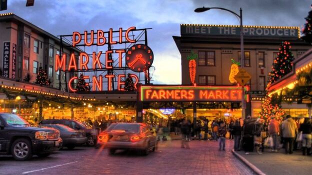 Today, Seattle's Pike Place Market is a bustling tourist spot — where visitors come to buy lattes at the original Starbucks and watch vendors throw fish. But in the late 1970s, the market was a dicier place. And Lowen Clausen — a Seattle cop turned Seattle crime writer — would know. Today, Seattle's Pike Place Market is a bustling tourist spot — where visitors come to buy lattes at the original Starbucks and watch vendors throw fish. But in the late 1970s, the market was a dicier place. And Lowen Clausen — a Seattle cop turned Seattle crime writer — would know.