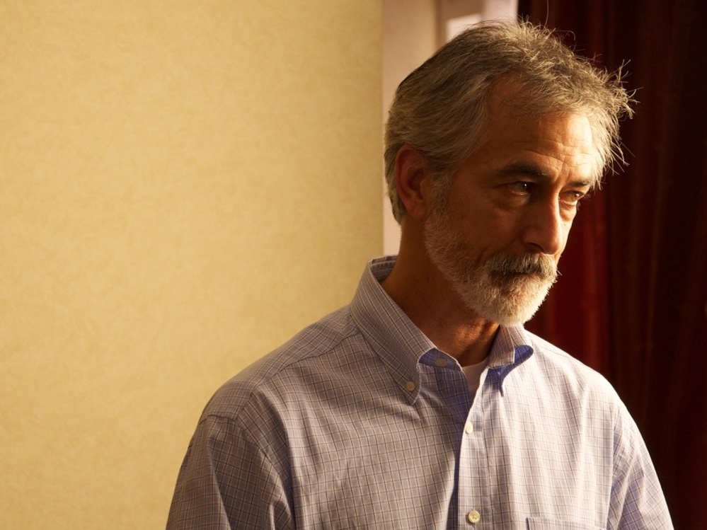 David Strathairn plays internal affairs investigator Peter Ward. The bureaucracy Kathryn meets on her crusade is by and large either unhelpful or antagonistic to her pleas.