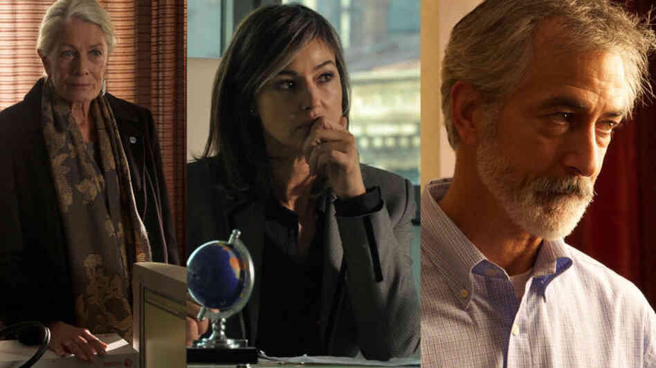 Vanessa Redgrave, Monica Bellucci and David Strathairn star in Larysa Kondracki's new film "The Whistleblower."