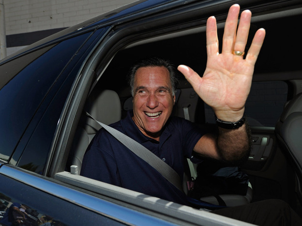 Mitt Romney in Los Angeles, July 20, 2011.