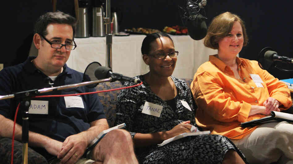 Adam Graham, Tanae Foglia and Kelly Hruska. Adam Graham, Tanae Foglia and Kelly Hruska.