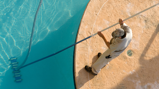 Are you a pool-cleaning do-it-yourselfer or do you leave it to the pros? Are you a pool-cleaning do-it-yourselfer or do you leave it to the pros?