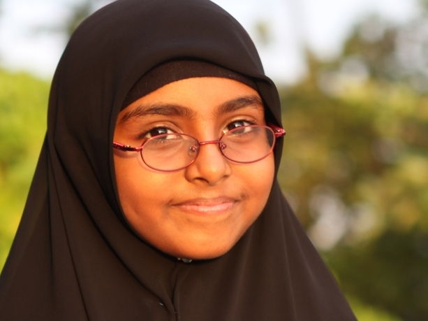 2010 competitor Rifdha Rasheed. Her attempt to win an international Koran recitation competition is chronicled in the HBO documentary Koran By Heart.