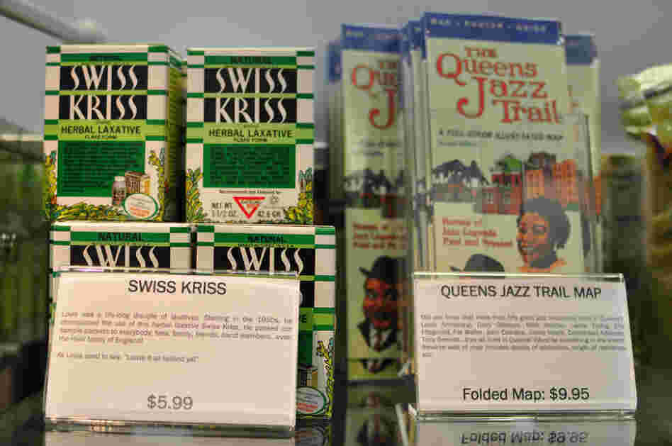 Swiss Kriss is for sale in the Louis Armstrong House Museum gift shop — when the LAHM can keep it in stock. Swiss Kriss is for sale in the Louis Armstrong House Museum gift shop — when the LAHM can keep it in stock.