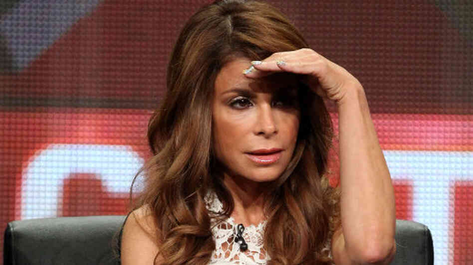 Paula Abdul looks for a questioner during the panel discussion about Fox's The X Factor Friday at the Television Critics Association press tour. Paula Abdul looks for a questioner during the panel discussion about Fox's The X Factor Friday at the Television Critics Association press tour.