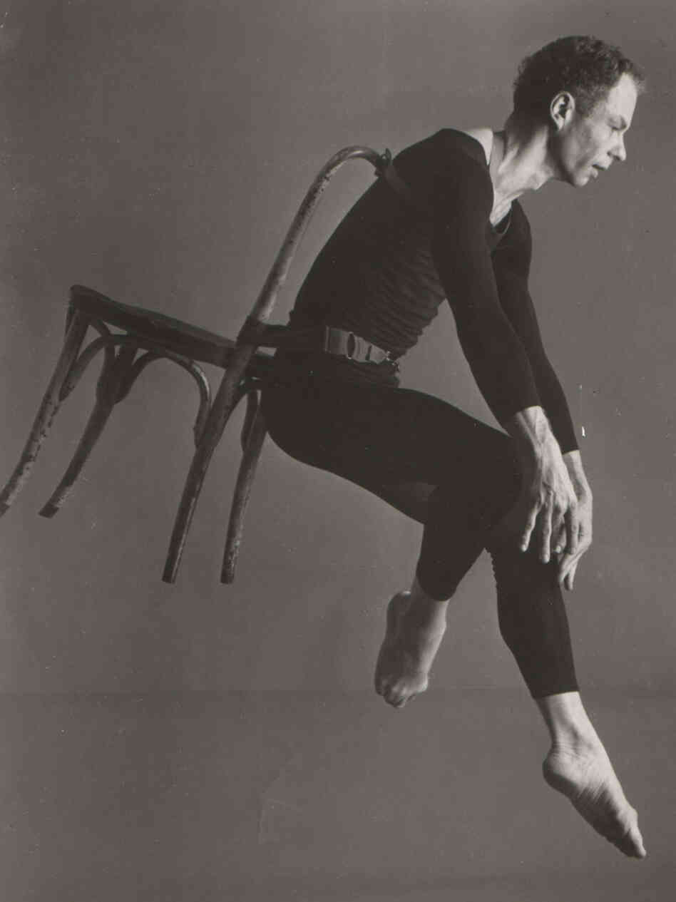 Merce Cunningham dances in his 1958 work Antic Meet. Merce Cunningham dances in his 1958 work Antic Meet.