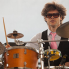 Kevin Shea on drums as Mostly Other People Do The Killing performs on the Quad Stage during the Newport Jazz Festival. Kevin Shea on drums as Mostly Other People Do The Killing performs on the Quad Stage during the Newport Jazz Festival.