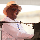 Randy Weston performs with his African Rhythms Trio on the Quad Stage during the Newport Jazz Festival. Randy Weston performs with his African Rhythms Trio on the Quad Stage during the Newport Jazz Festival.