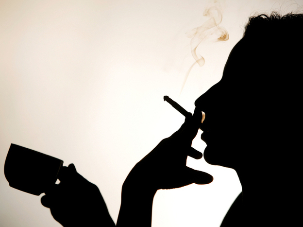 Early morning cigarettes are a proxy for the level of addiction, researchers say.