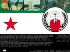 The hacking group Anonymous took over Syria's defense ministry site Monday. The hacking group Anonymous took over Syria's defense ministry site Monday.