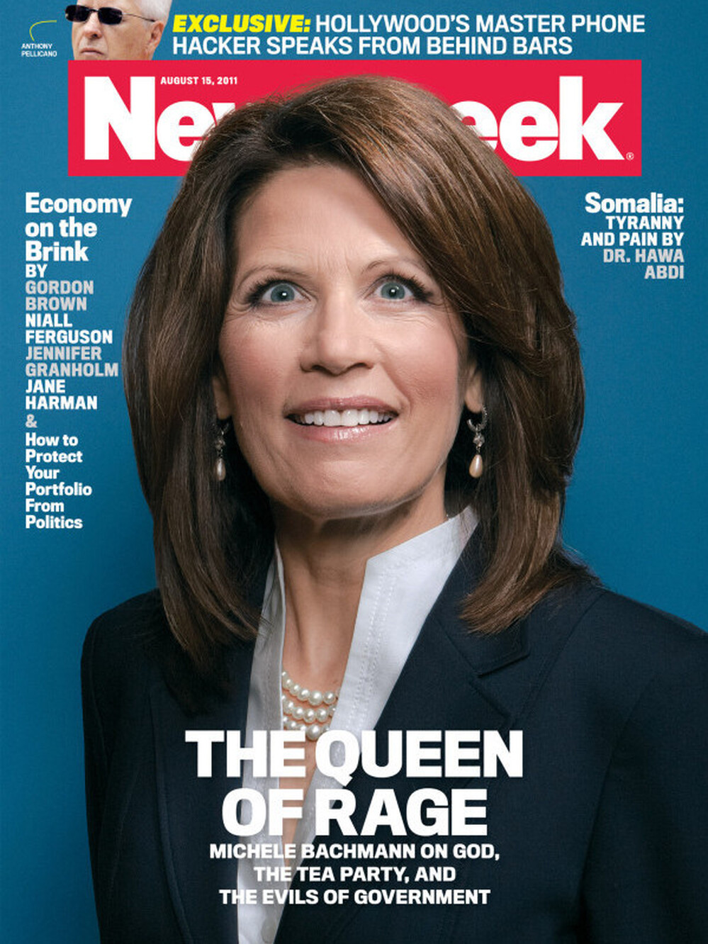 Newsweek's Michele Bachmann cover is certainly eye-catching.