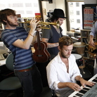 Edward Sharpe & The Magnetic Zeros perform a Tiny Desk Concert in 2009. Edward Sharpe & The Magnetic Zeros perform a Tiny Desk Concert in 2009.