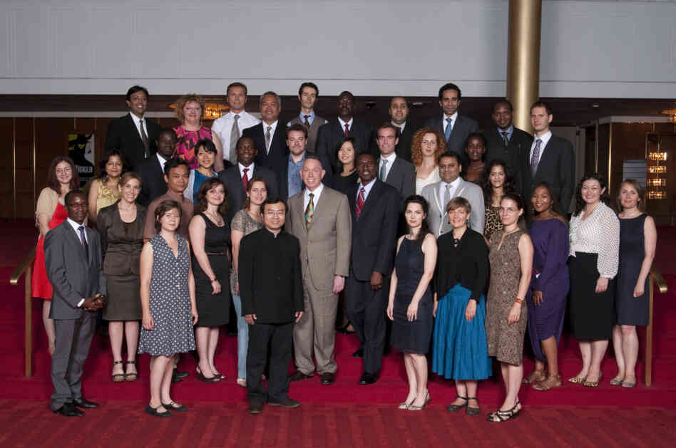 The 2010 class of Kennedy Center fellows included arts managers from the Philippines, Russia and Zimbabwe.