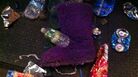 Who wears purple furry boots to a rock show? Who wears purple furry boots to a rock show?