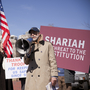 Protestors outside the White House rally against Shariah law. More than two dozen states have recently proposed legislation to ban Shariah law in their courtrooms. Protestors outside the White House rally against Shariah law. More than two dozen states have recently proposed legislation to ban Shariah law in their courtrooms.