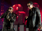 Kanye West and Jay-Z's highly anticipated collaboration made its debut Monday on iTunes. Kanye West and Jay-Z's highly anticipated collaboration made its debut Monday on iTunes.