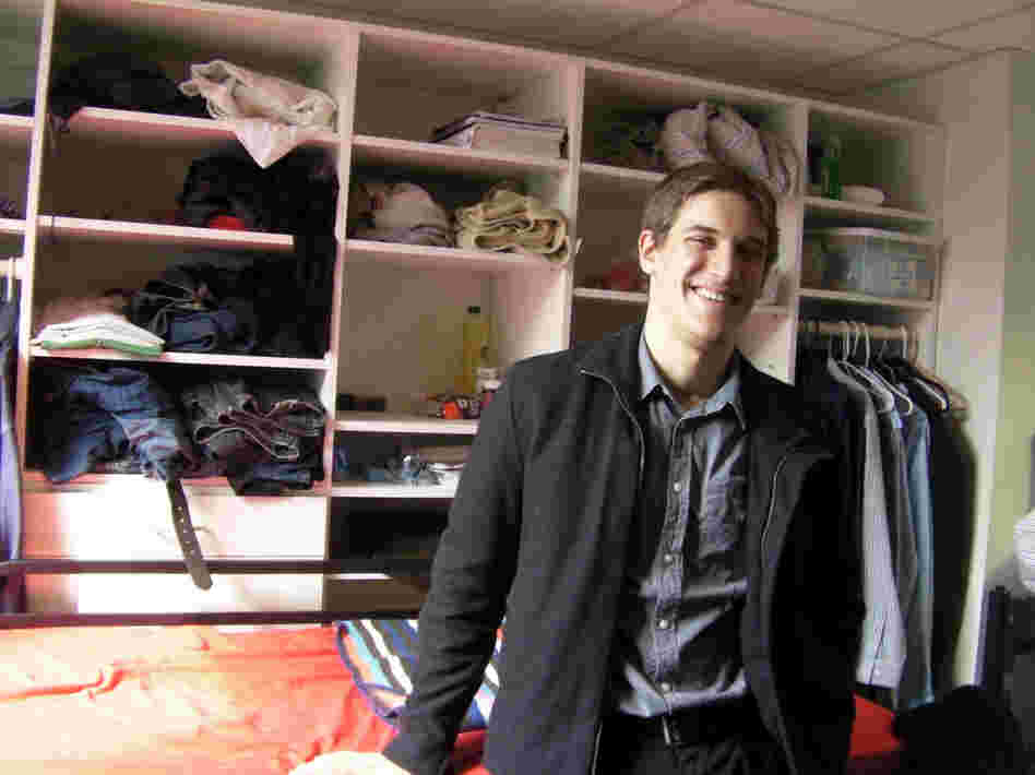 Samuel Katz left the ultra-Orthodox community of Williamsburg, Brooklyn, where he grew up. He's now a student at Stony Brook University on Long Island.