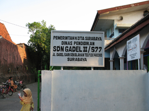 Alifah Achmad Maulana said a teacher at the public elementary school in Gadel village, shown here, told him to share his answers to questions on a national exam. Allegations of organized cheating on the have shaken Indonesia's confidence in its education system. Alifah Achmad Maulana said a teacher at the public elementary school in Gadel village, shown here, told him to share his answers to questions on a national exam. Allegations of organized cheating on the have shaken Indonesia's confidence in its education system.