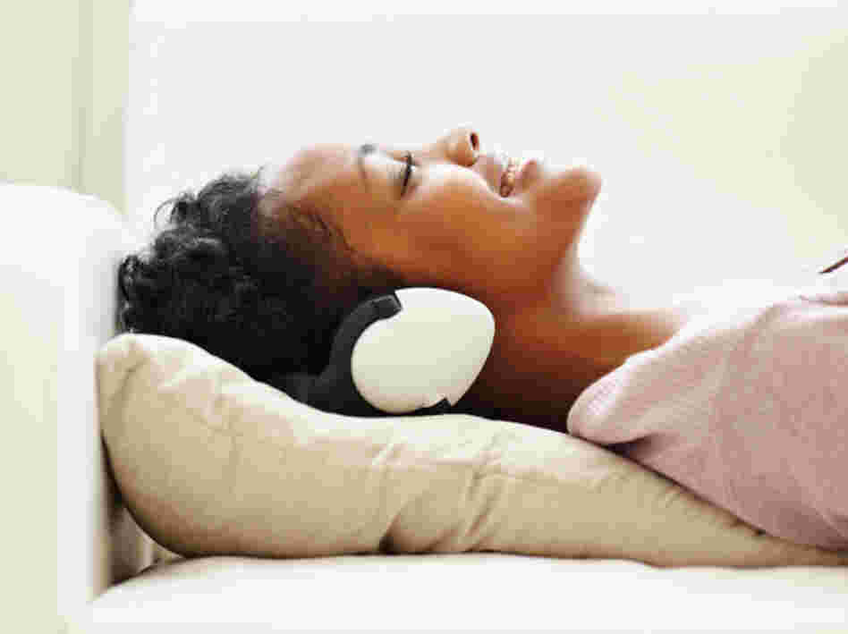 A study suggests that listening to music is a simple way for cancer patients and their families to help manage stress.