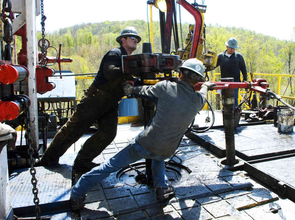 A controversial drilling process called hydraulic fracturing or "fracking" frees natural gas underground by using millions of gallons of water brewed with toxic chemicals. A Department of Energy panel concludes the public needs more information  about the practice to restore faith in it.