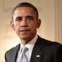 President Obama walks away from the podium Monday after speaking about the debt downgrade in the State Dining Room of the White House.